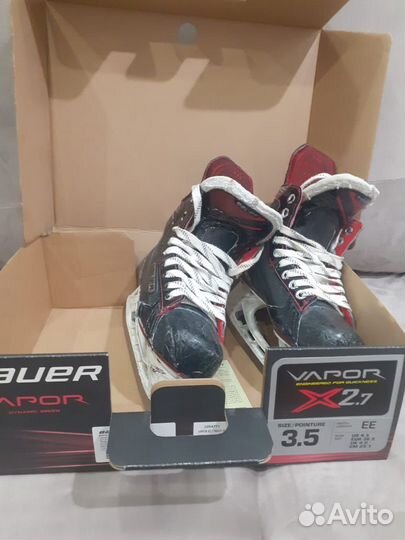 Коньки хоккейные Bauer Vapor x2.7 JR(3,5EE)