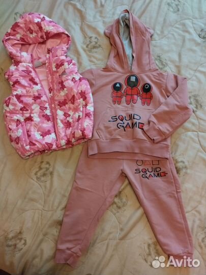 Вещи пакетом для девочки от года до двух