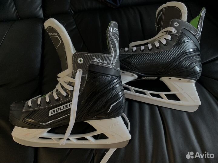 Коньки хоккейные 43-44 размер, коньки bauer x-ls