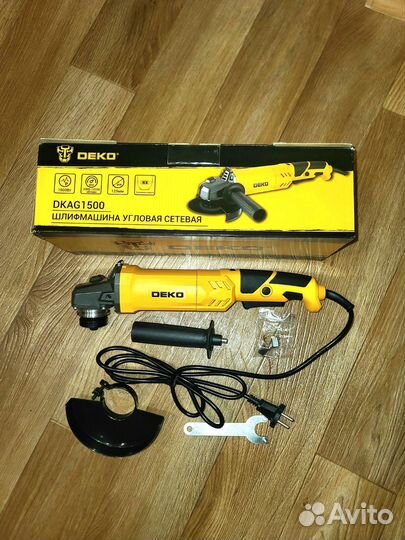 Новая Ушм Болгарка deko dkag1500