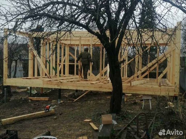 Русская бригада строителей/Строительство