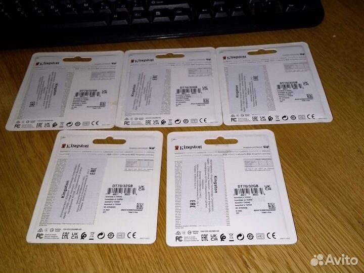 Флешки USB-C Kingston DataTraveler 70 32GB