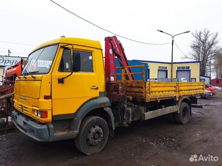 КАМАЗ 4308 с КМУ, 2007