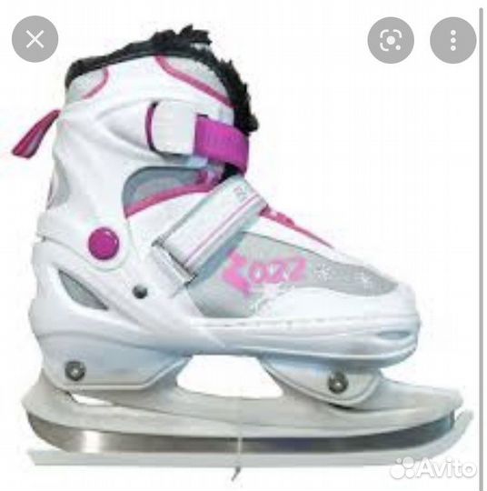 Коньки ледовые раздвижные