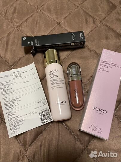 Kiko milano сияющий флюид и блеск 3D