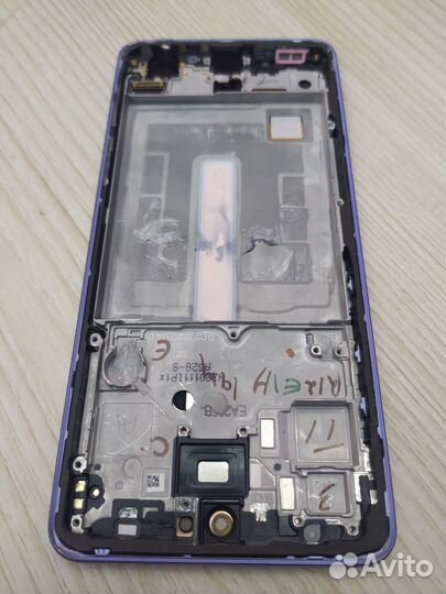 Средняя часть корпуса Samsung A52/A525 оригинал