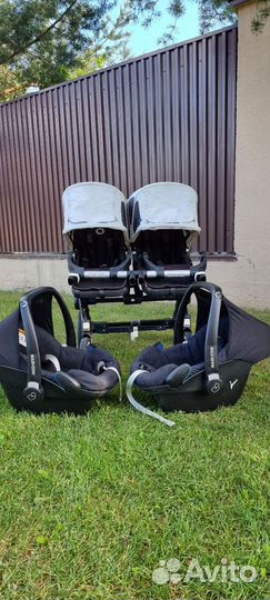 Коляска для двойни bugaboo donkey twin 2