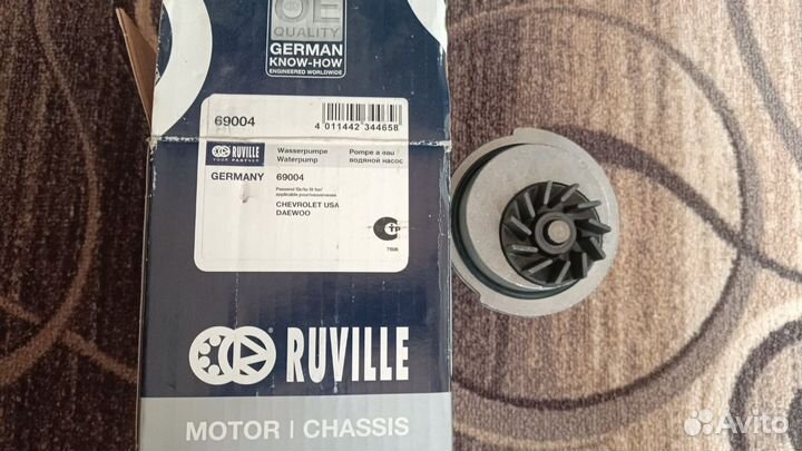 Помпа охлаждения Chevrolet Laccetti 1.4,1.6