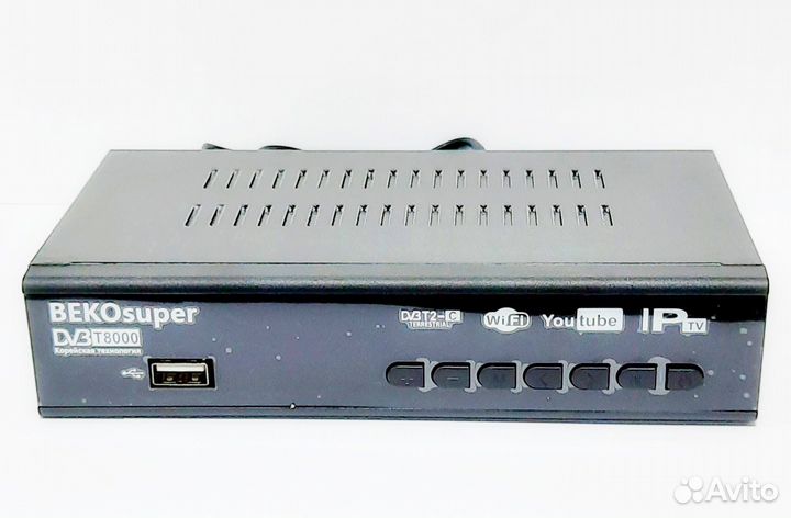 Цифровая тв приставка HD beko Super DVB T8000 DVB