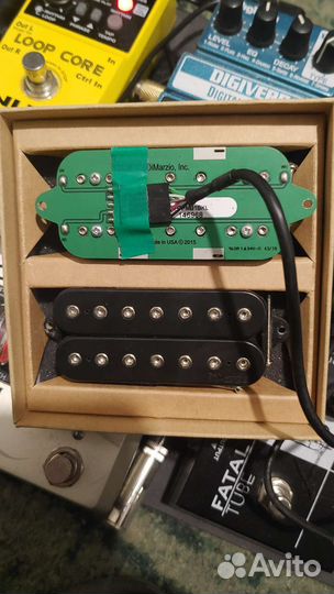 DiMarzio fusion edge7 сет звукоснимателей обмен