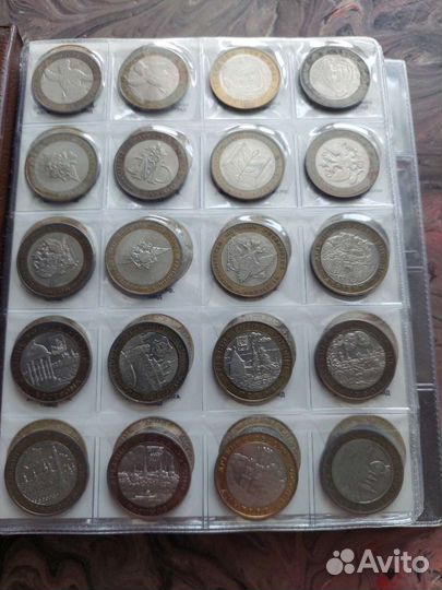 Коллекция биметалла 2000-2022 года на 2 двора