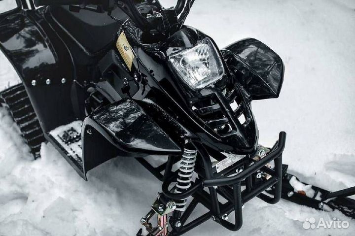 Снегоход-квадроцикл Tiger Universal 150 черный