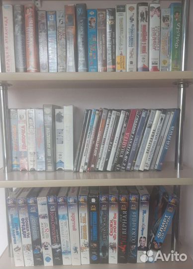 Видеокассеты из домашней коллекции