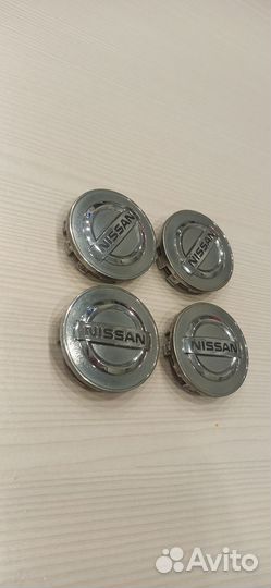 Колпачки заглушки оригинал на диски Nissan