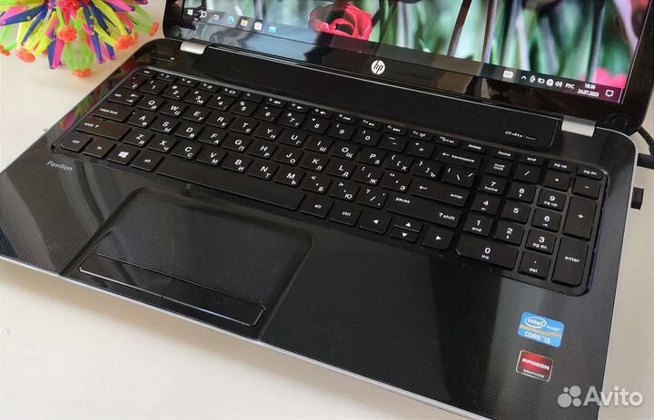 Игровой ноутбук HP 4ядра/как новый