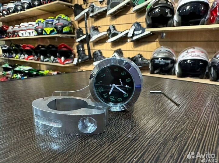 Часы на руль для мото