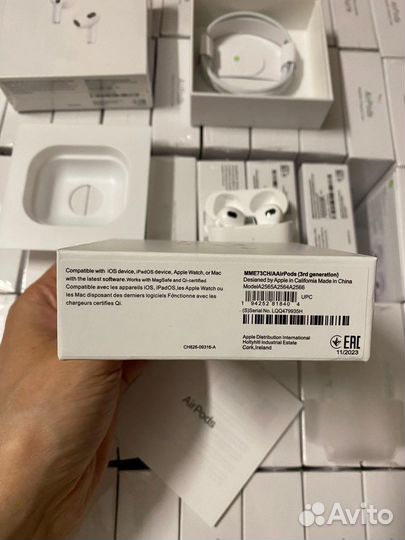 Наушники AirPods 3 премиум качества