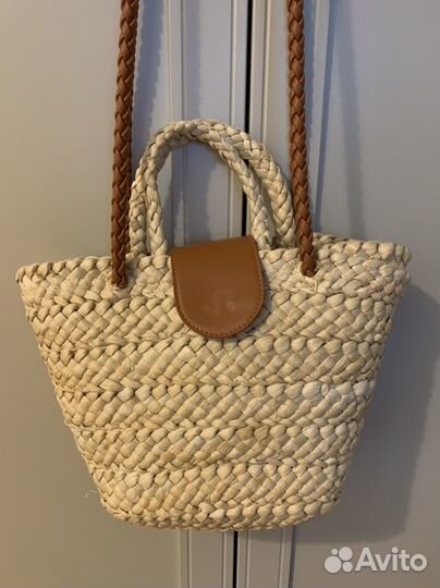 Cумка соломенная корзинка новая