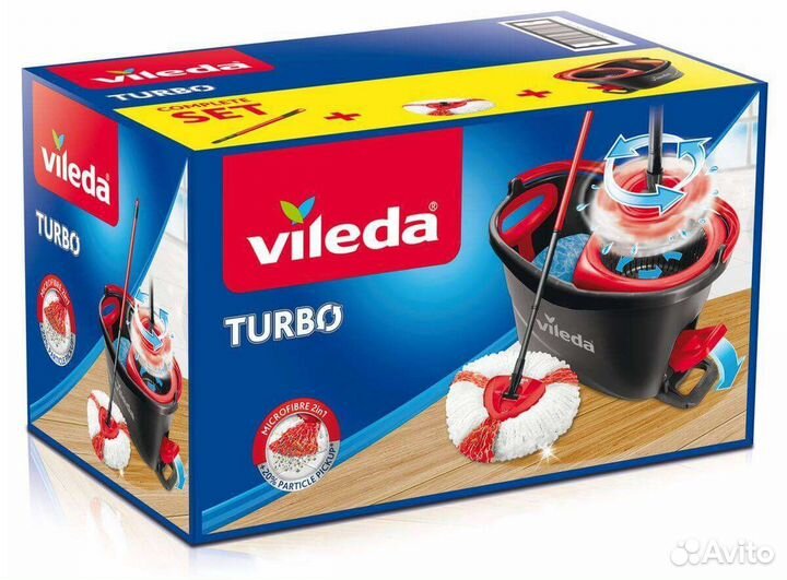 Набор Vileda Turbo 2в1 Microfibre 163422