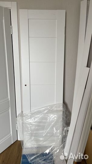 Дверь межкомнатная 600мм с зеркалом