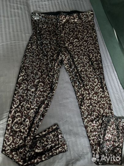 Лосины леггинсы из пайеток Zara зара M - L