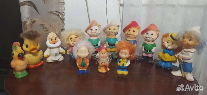 Резиновые игрушки СССР