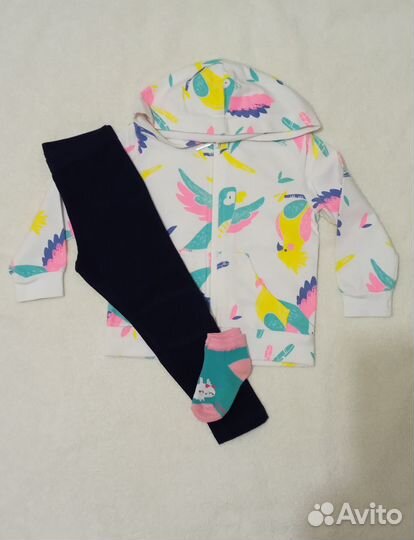 Пакет вещей для девочки 86 размера