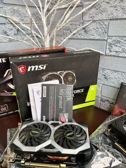 Видеокарта Gtx 1660 Super/Ti 6GB/Пломба