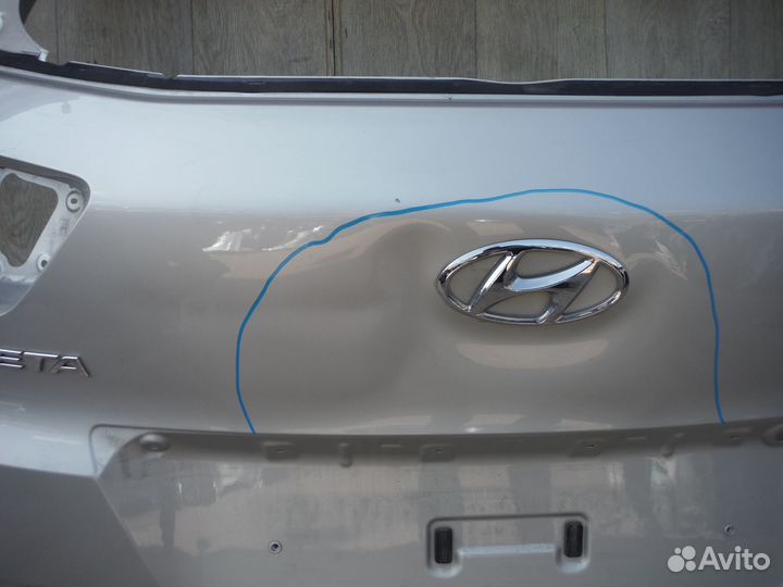 Крышка багажника №593 Hyundai Creta 2018