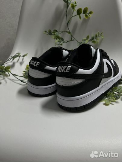 Кроссовки Nike Dunk Low Retro White Black Panda