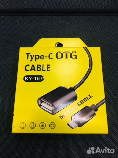 Кабель переходник OTG USB Type-C