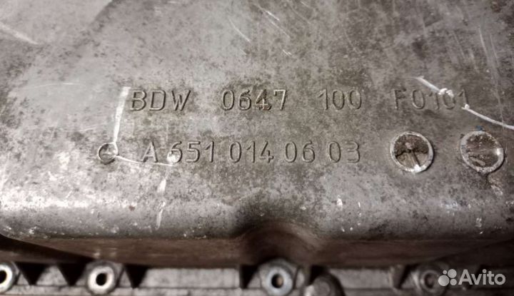 Поддон двигателя Mercedes-Benz Sprinter/ Vito W639