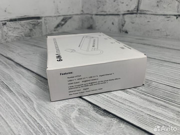 Док-станция (6 в 1) для Steam Deck