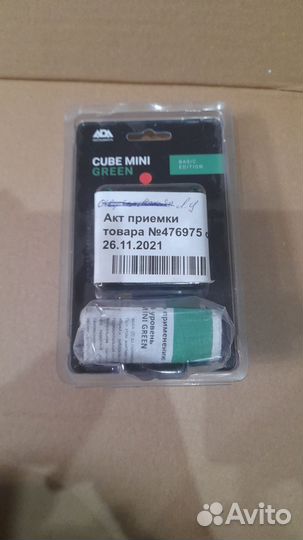 С/ц. Лазерный уровень ADA Cube mini Green Basic Ed