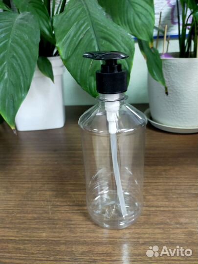 Бутылка пустая с дозатором