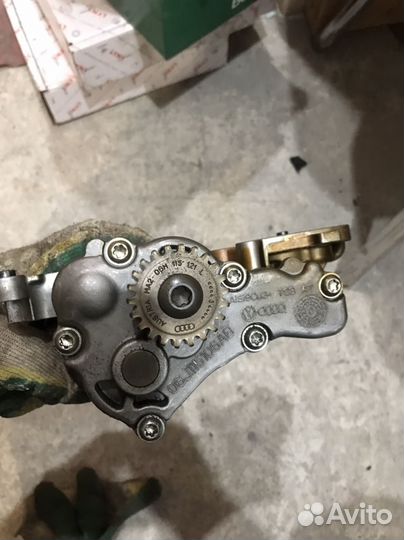 Масляный насос фольксваген тигуан 2.0