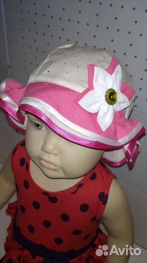 Панама для девочки 2-3 года, новая