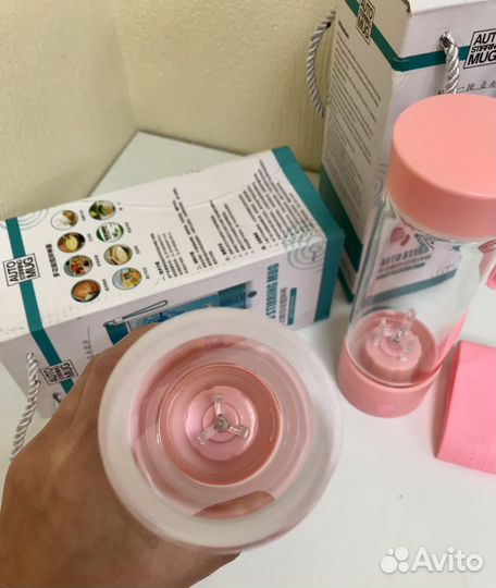 Блендер шейкер портативный