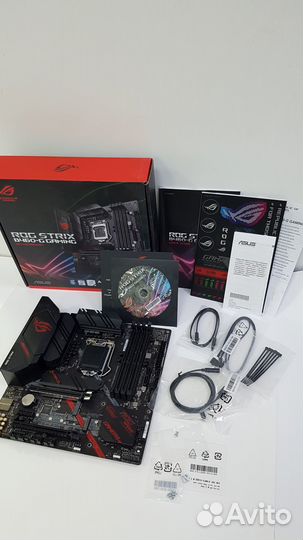Мат. плата asus ROG strix B460-G gaming сокет выпр