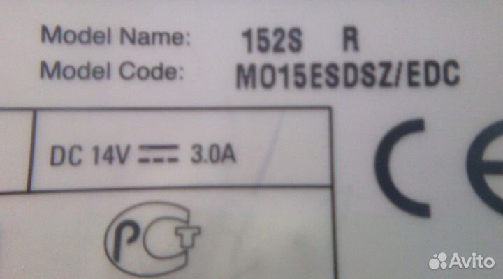 Монитор ЖК 15 дюймов