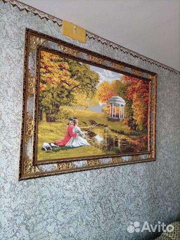 Большая картина гобелен