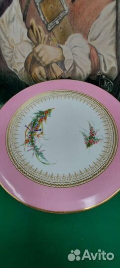 Фруктовница 19 век. George Grainger &Co.Редкая