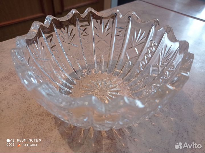 Хрустальная посуда СССР