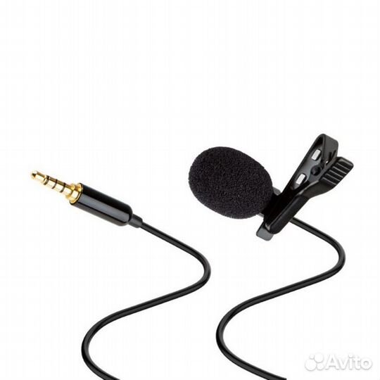 Микрофон петличный (петличка) mini Jack 3.5