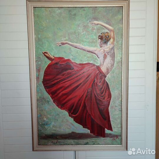 Картина маслом на холсте большая