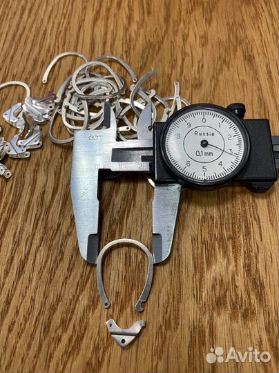 Изготовлерие полуфабрикатов. Замок для брелоков