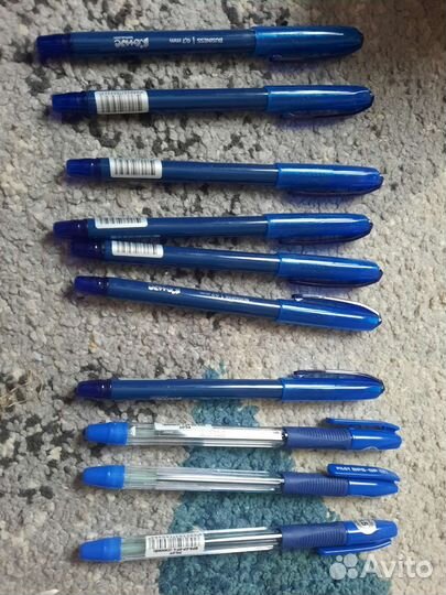 Ручки шариковые и гелевые