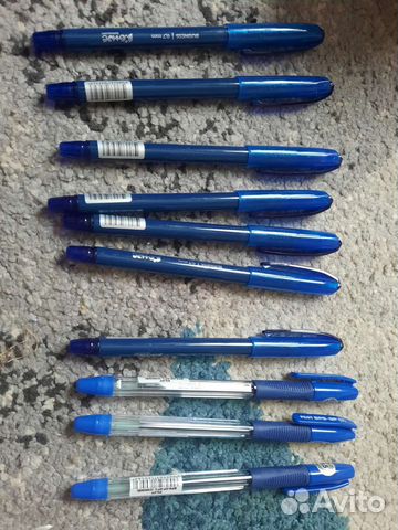 Ручки шариковые и гелевые