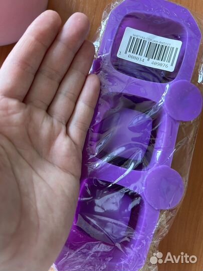 Форма для гипса/свечей сердце, стакан и квадрат