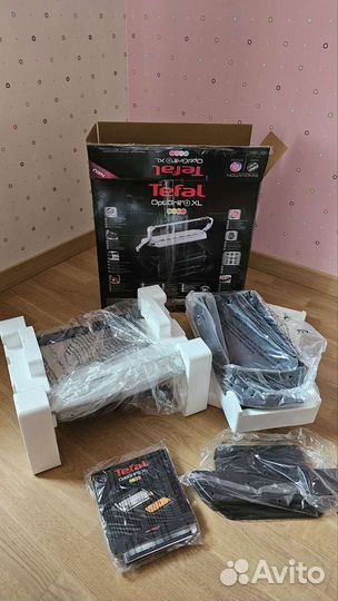 Гриль tefal optigrill xl